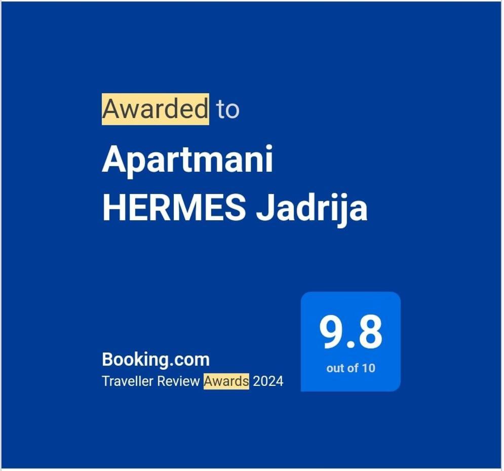 Apartmani Hermes Ядрия Екстериор снимка